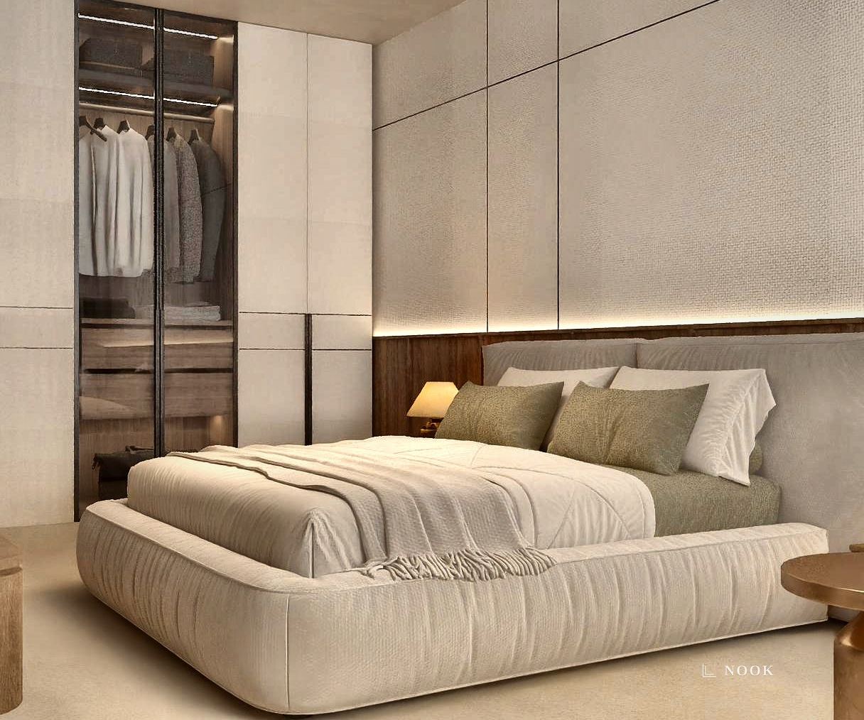Maadi Corniche Apartment — Nook finishing project