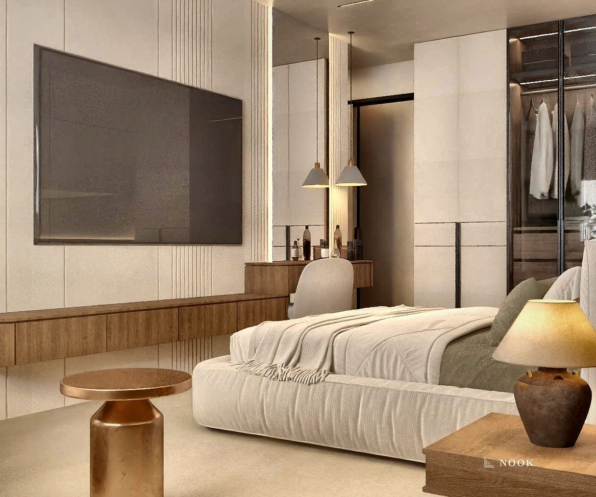 Maadi Corniche Apartment — Nook finishing project