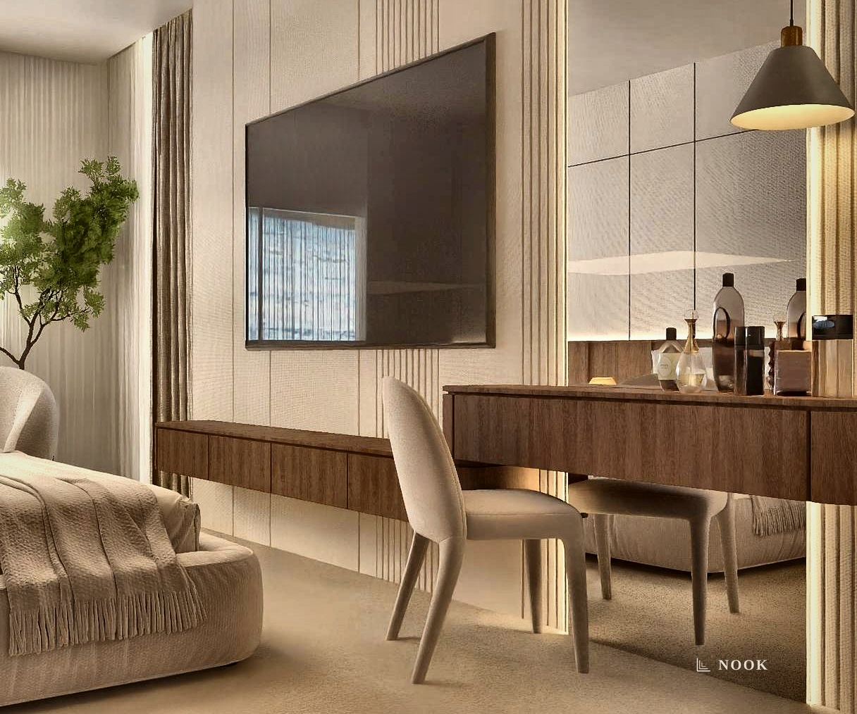 Maadi Corniche Apartment — Nook finishing project